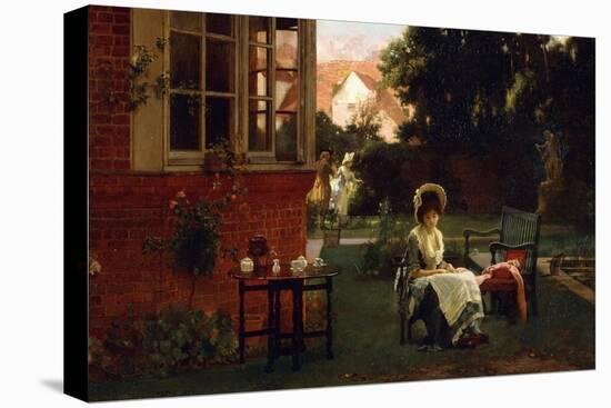 In the Shade, 1879-Marcus Stone-Stretched Canvas