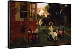 In the Shade, 1879-Marcus Stone-Framed Stretched Canvas