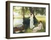 In the Shade-Benjamin George Head-Framed Giclee Print