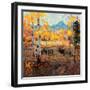 In the Shadows-Robert Moore-Framed Giclee Print