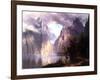 In the Sierra Nevada, C.1861-Albert Bierstadt-Framed Giclee Print