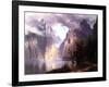 In the Sierra Nevada, C.1861-Albert Bierstadt-Framed Giclee Print