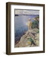 In the Skerries-Anders Leonard Zorn-Framed Giclee Print