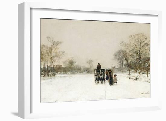 In the Snow-Luigi Loir-Framed Giclee Print