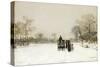 In the Snow-Luigi Loir-Stretched Canvas