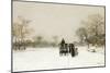 In the Snow-Luigi Loir-Mounted Giclee Print