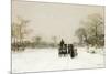 In the Snow-Luigi Loir-Mounted Giclee Print