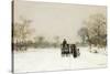 In the Snow-Luigi Loir-Stretched Canvas