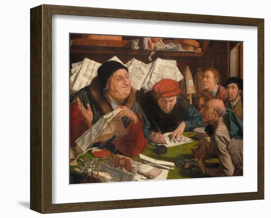 In the Solicitor's Office, 1542-Marinus Van Reymerswaele-Framed Giclee Print