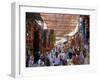 In the Souk, Marrakech, Morocco, North Africa, Africa-Michael Runkel-Framed Photographic Print