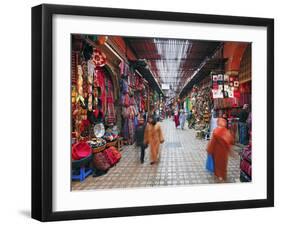 In the Souk, Marrakech, Morocco, North Africa, Africa-Gavin Hellier-Framed Photographic Print