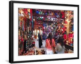 In the Souk, Marrakech, Morocco, North Africa, Africa-Gavin Hellier-Framed Photographic Print