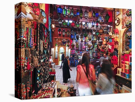 In the Souk, Marrakech, Morocco, North Africa, Africa-Gavin Hellier-Stretched Canvas