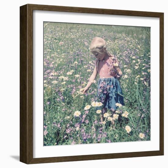 In the Spring Fields-The Chelsea Collection-Framed Giclee Print