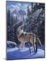 In the Still of the Tetons-R.W. Hedge-Mounted Giclee Print