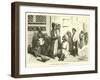 In the Street of Calcutta-null-Framed Giclee Print