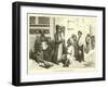 In the Street of Calcutta-null-Framed Giclee Print
