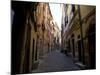 In the Streets of Portovenere, Liguria, Italy, Europe-Oliviero Olivieri-Mounted Photographic Print