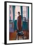 In the Studio, 1929-Konstantin Nikolayevich Istomin-Framed Giclee Print