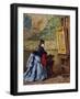 In the Study-Vittore Grubicy de Dragon-Framed Giclee Print