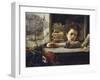 In the Study-Antonio Mancini-Framed Giclee Print