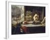 In the Study-Antonio Mancini-Framed Giclee Print