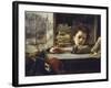 In the Study-Antonio Mancini-Framed Giclee Print