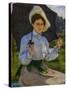 IN THE Sun, 1900 (Oil on Canvas)-Ilya Efimovich Repin-Stretched Canvas