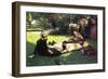 In The Sun-James Tissot-Framed Premium Giclee Print