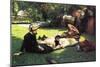 In The Sun-James Tissot-Mounted Art Print