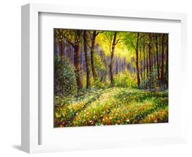 In the Sunny Forest-Valery Rybakow-Framed Art Print