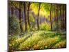 In the Sunny Forest-Valery Rybakow-Mounted Art Print