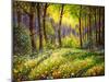 In the Sunny Forest-Valery Rybakow-Mounted Art Print