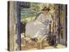 In the Sunroom-Richard Edward Miller-Stretched Canvas