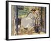 In the Sunroom-Richard Edward Miller-Framed Giclee Print