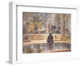 In the Teahouse, Kerman-Trevor Chamberlain-Framed Giclee Print