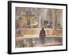 In the Teahouse, Kerman-Trevor Chamberlain-Framed Giclee Print