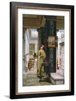 In the Temple, 1871-Sir Lawrence Alma-Tadema-Framed Giclee Print