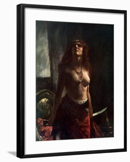 In the Tent of the Assyrian, 1908-1909-Valentine Davis-Framed Giclee Print