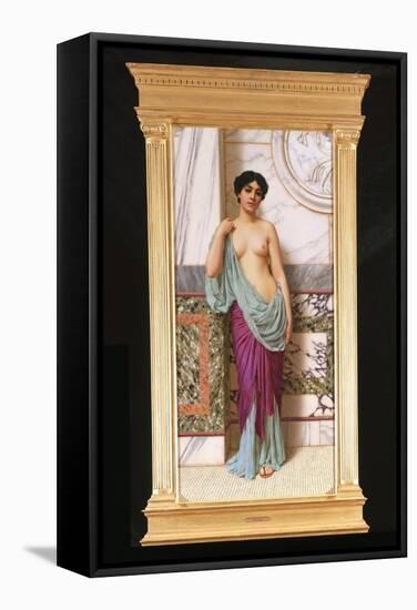 In the Tepidarium, 1909-John William Godward-Framed Stretched Canvas