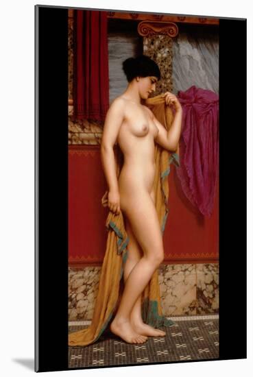 In the Tepidarium-John William Godward-Mounted Art Print