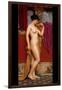 In the Tepidarium-John William Godward-Framed Art Print