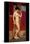 In the Tepidarium-John William Godward-Framed Stretched Canvas