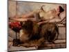 In the Tepidarium-Lawrence Alma-Tadema-Mounted Giclee Print