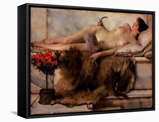 In the Tepidarium-Lawrence Alma-Tadema-Framed Stretched Canvas