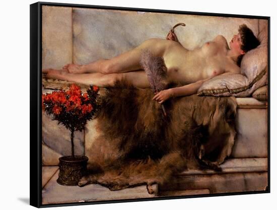 In the Tepidarium-Lawrence Alma-Tadema-Framed Stretched Canvas