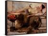 In the Tepidarium-Lawrence Alma-Tadema-Framed Stretched Canvas