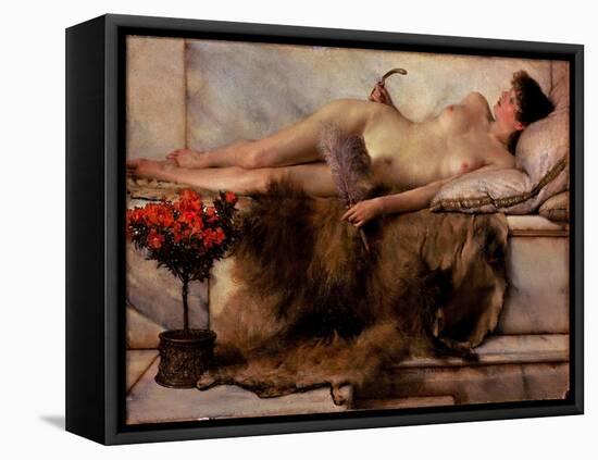 In the Tepidarium-Lawrence Alma-Tadema-Framed Stretched Canvas