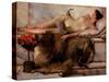 In the Tepidarium-Lawrence Alma-Tadema-Stretched Canvas