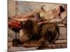 In the Tepidarium-Lawrence Alma-Tadema-Mounted Giclee Print